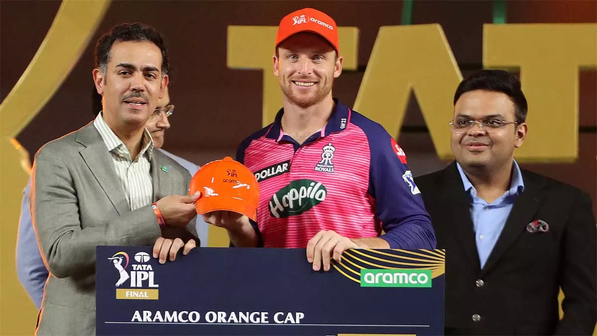 Rajasthan Royals opener Jos Buttler Indian Premier League orange cap