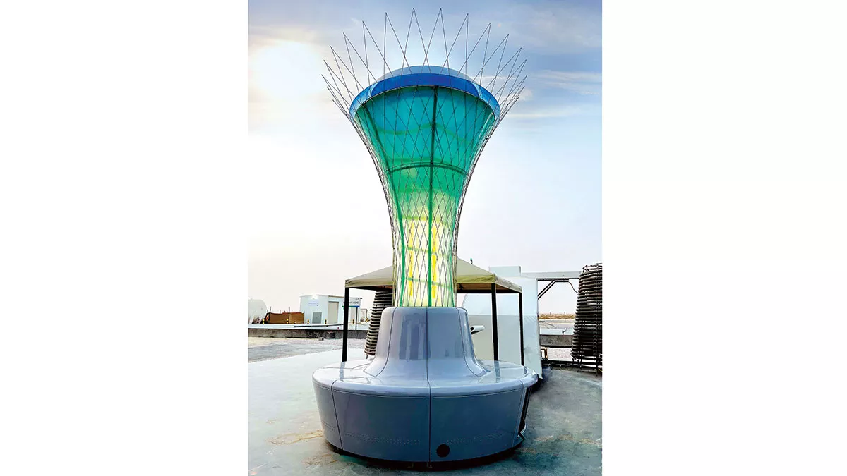 Climate Aramco carbon dioxide treatment