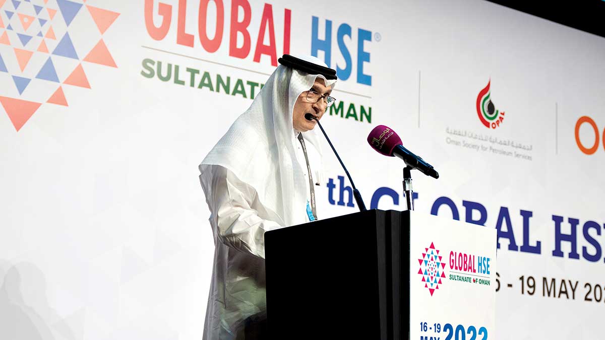 Ghassan-Abulfaraj-at-HSE-conference in Oman