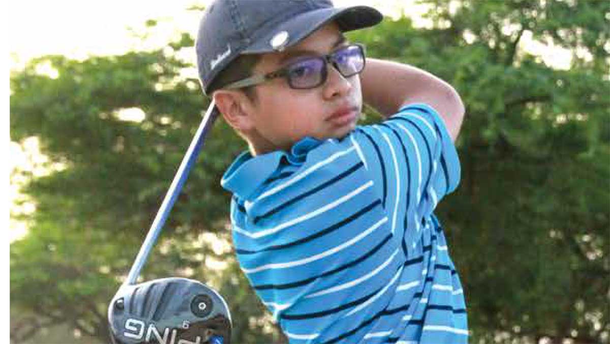 2017 Ras Tanura Golf Club Champion teenager Karl Reyes
