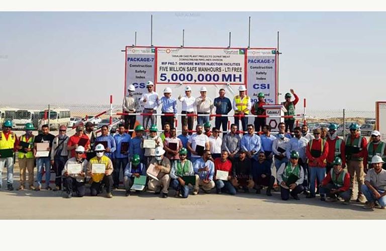 Celebrating 5-million safe man-hours in Tanajib