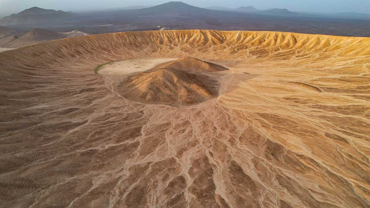 Harrat Khaybar volcanic fields Aramcon travel