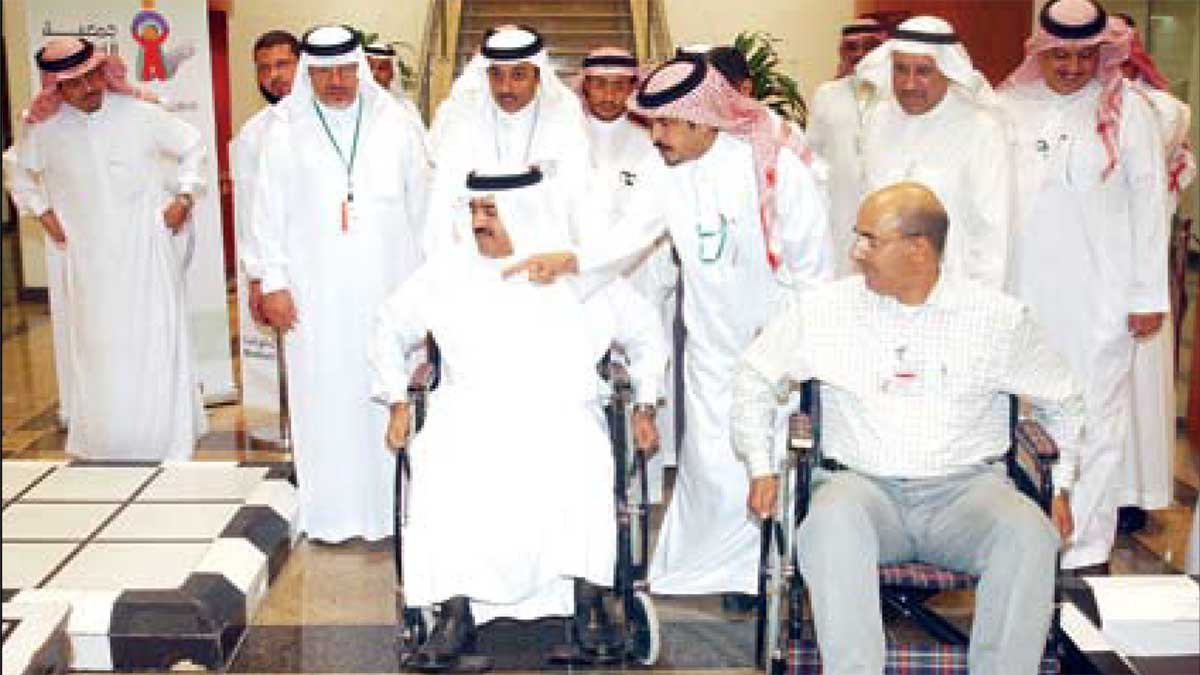 2007 July 4 Wheelchair campaign at Aramco