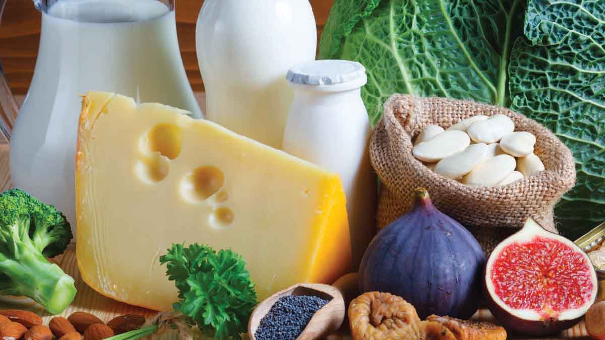 Calcium rich and bone building foods JHAH well-being tips
