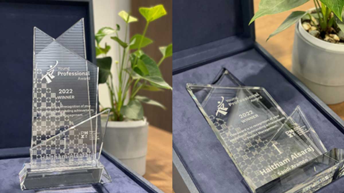 Two young professionals from Aramco win project management awards