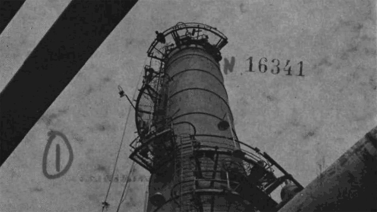 August 1970 Berri stabilizer goes up