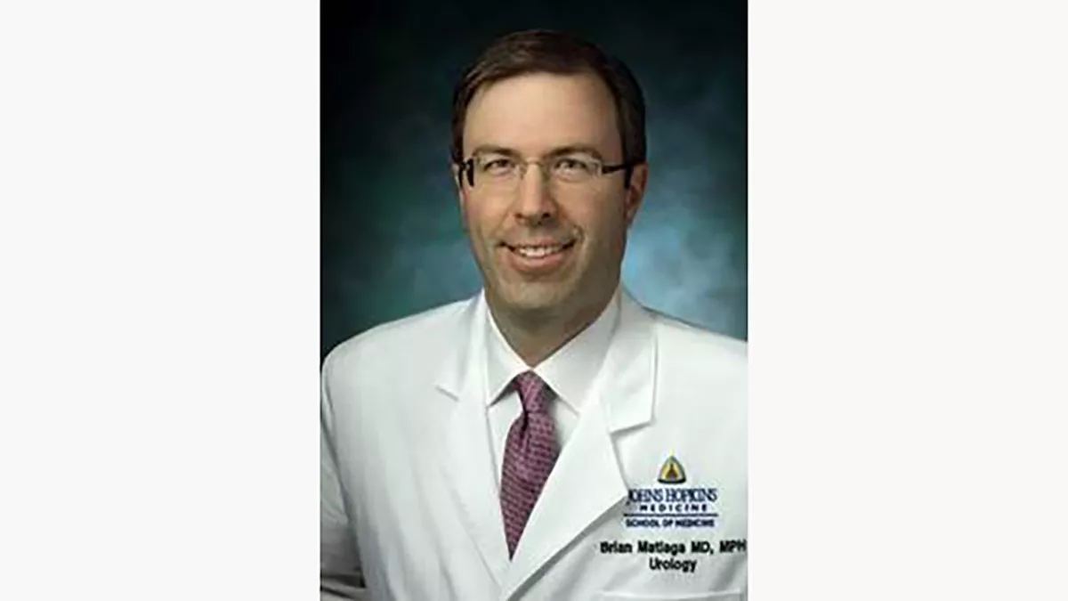 Dr. Brian Matlaga, JHM U.S. Urology expert