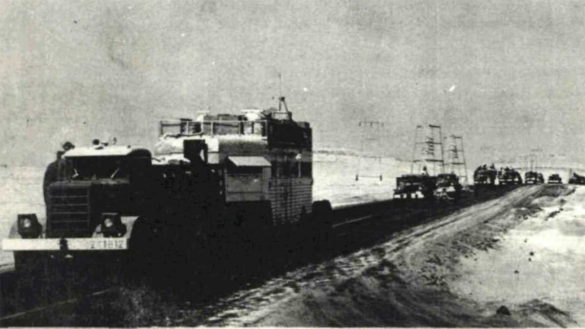 August 27 1952 exploration caravan leaves Dhahran toward Shaybah