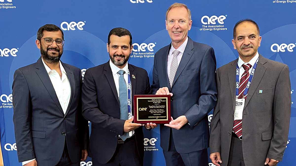 Aramco wins AEE award for use of AI and machine learning