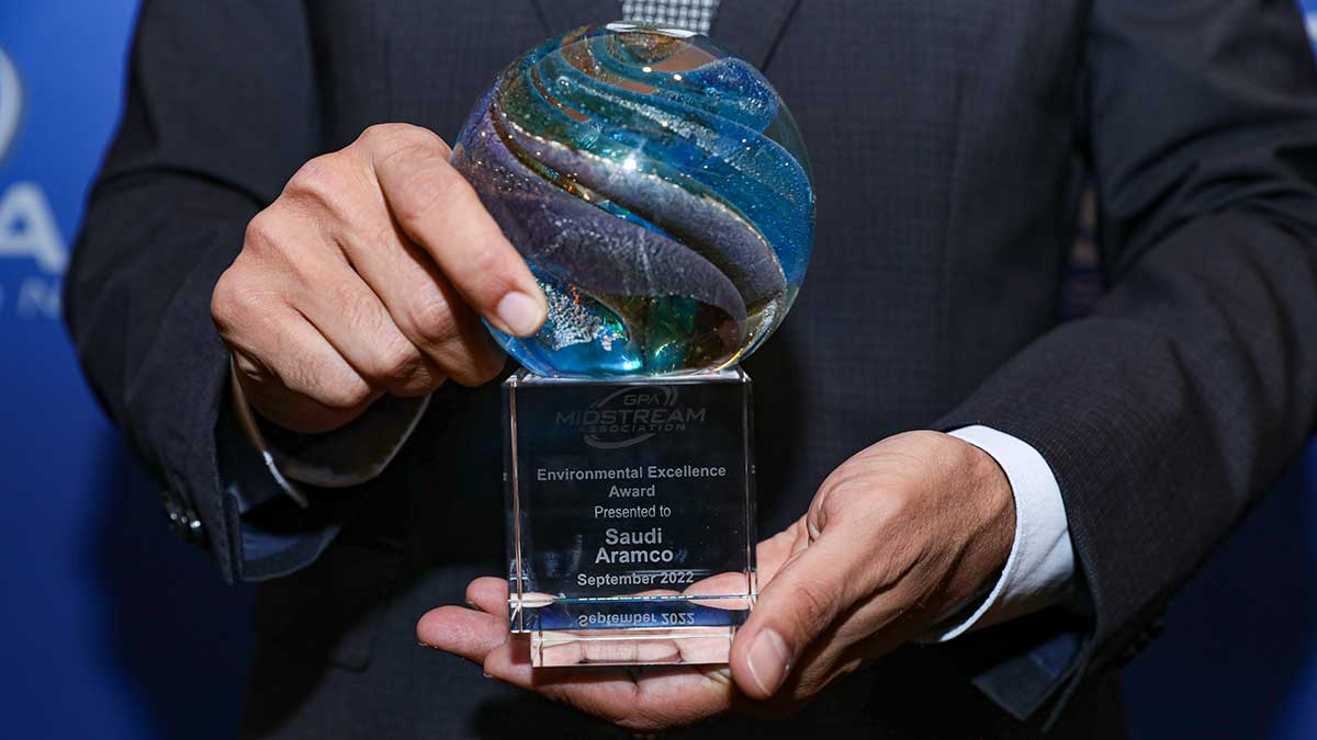 GPA Midstream Environmental Excellence Award for 'Uthmaniyah