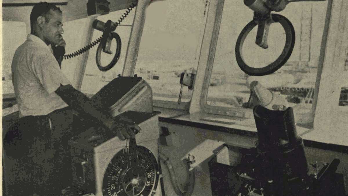 Sept. 30 1970 new tug at Aramco