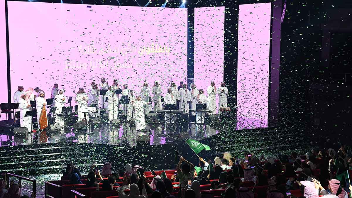 Saudi National Day at Ithra musical performance concludes