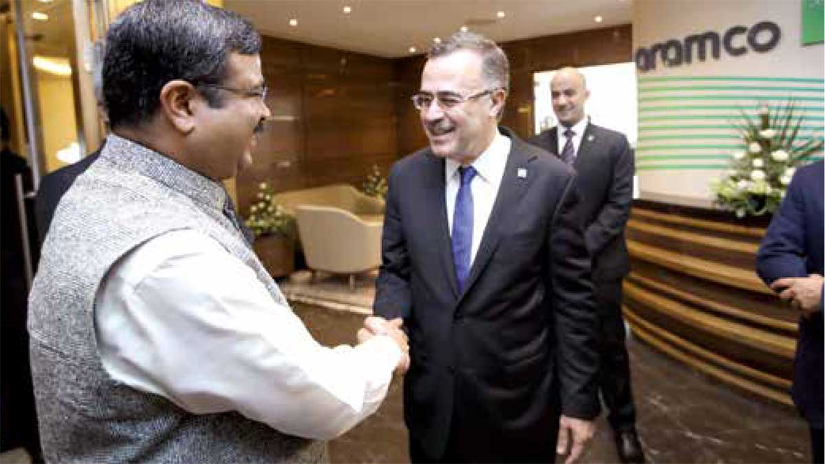 Aramco president and CEO Amin Nasser on hand for 2017 Aramco Asia-India office opening
