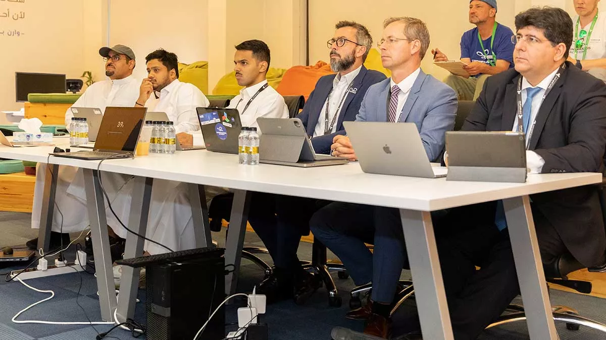 Tuwaiq Drone Challenge judging panel 