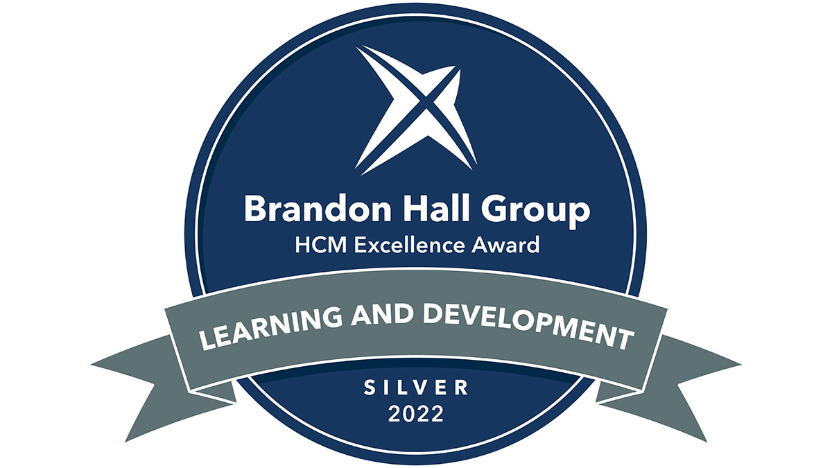 Brandon Hall Learning and Development Silver Award