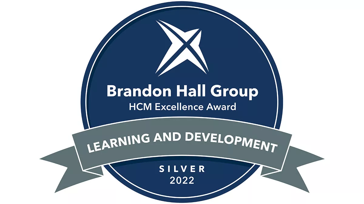 Brandon Hall Learning and Development Silver Award