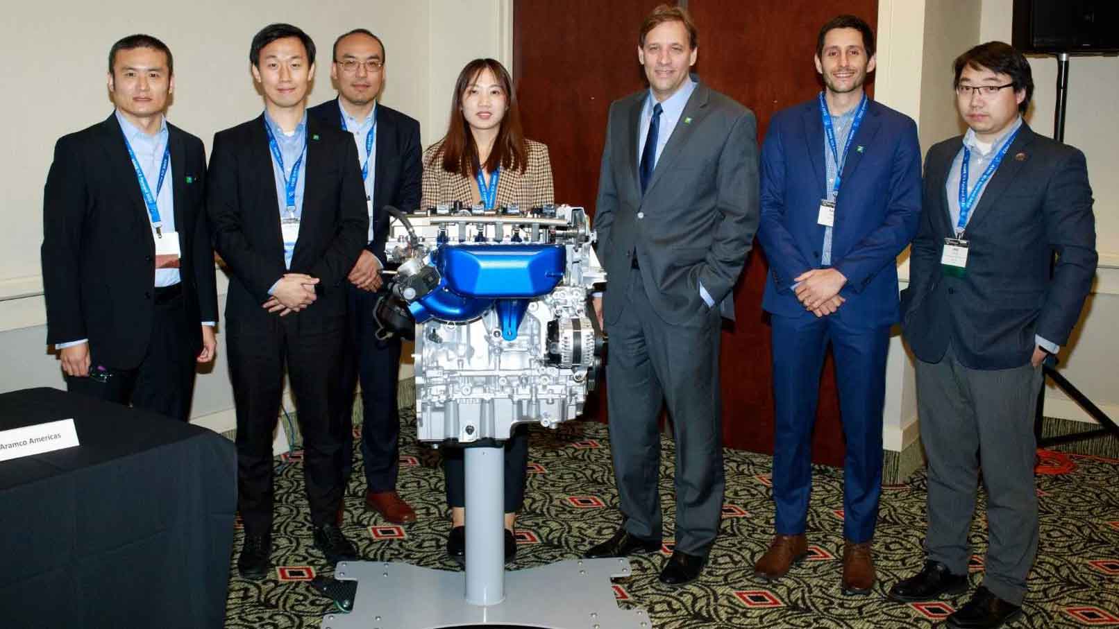 Aramco group photo at ASME conference in the U.S.