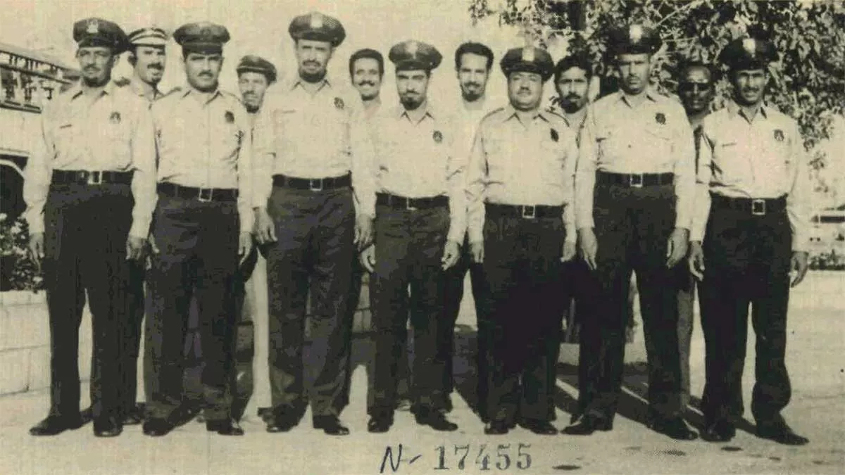 Fall 1972 new security guard uniforms