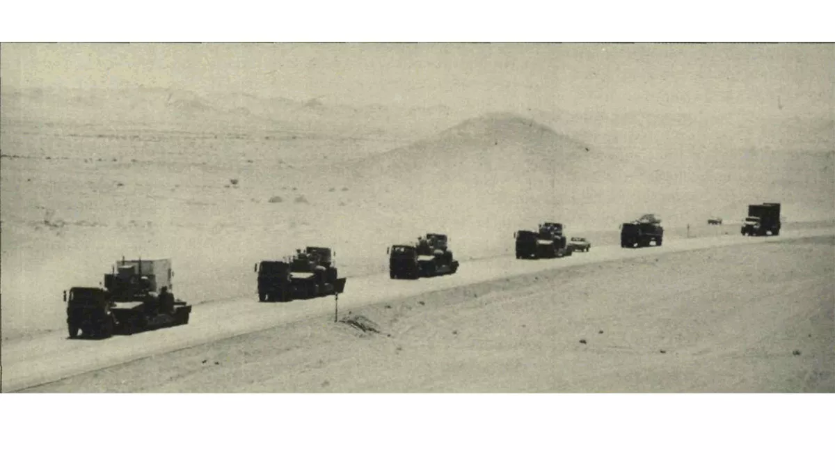 This day in history (1990): The longest move across the desert
