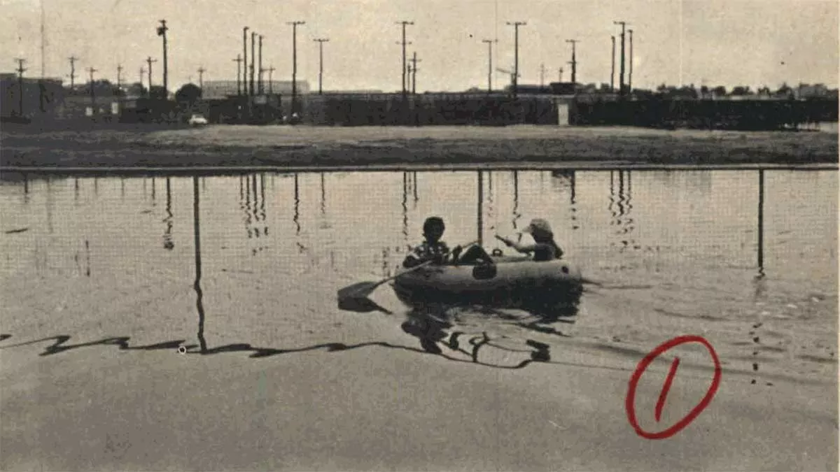 Nove. 17 1976 flooding on Dhahran Camp at Aramco