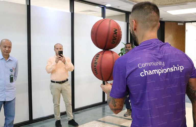 VIDEO Community Championships: Freestyle football comes to Aramco communities