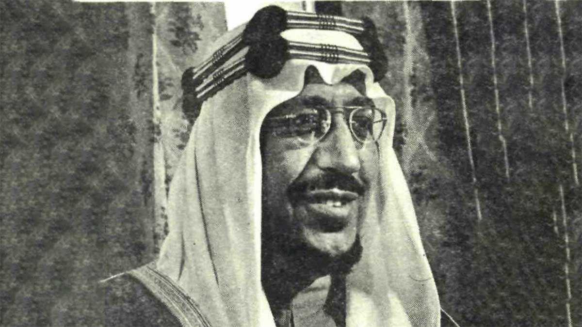 Nov. 23 1955 King Sa'ud visits Eastern Province