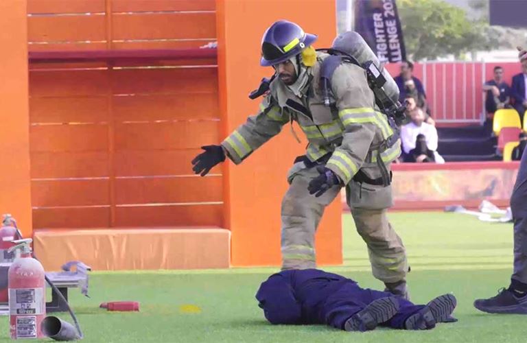 VIDEO: Aramco hosts annual Firefighter Challenge