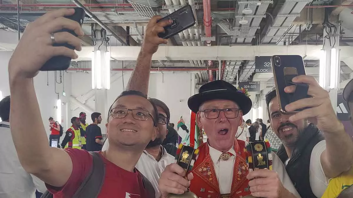 FIFA World Cup 2022 Swiss supporters
