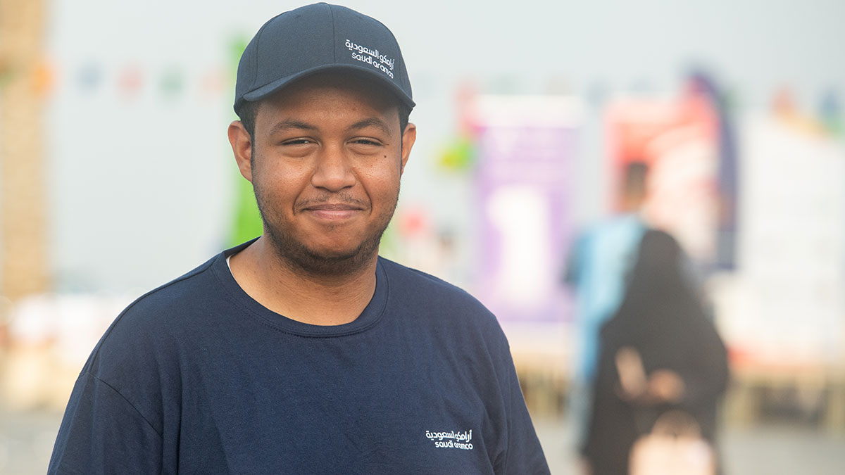 Fahad Alkuwaiti Aramcon volunteer