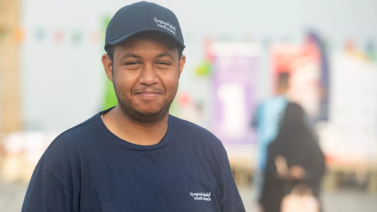 Fahad Alkuwaiti Aramcon volunteer