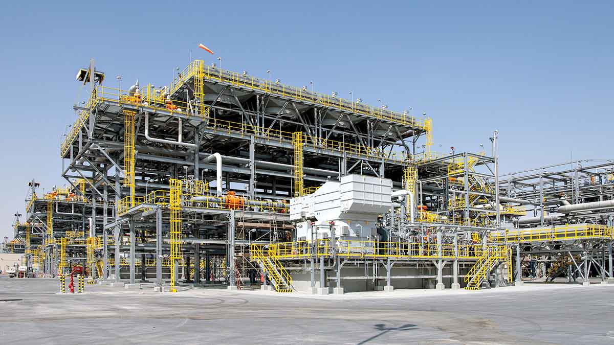 Hawiyah Gas Storage Plants