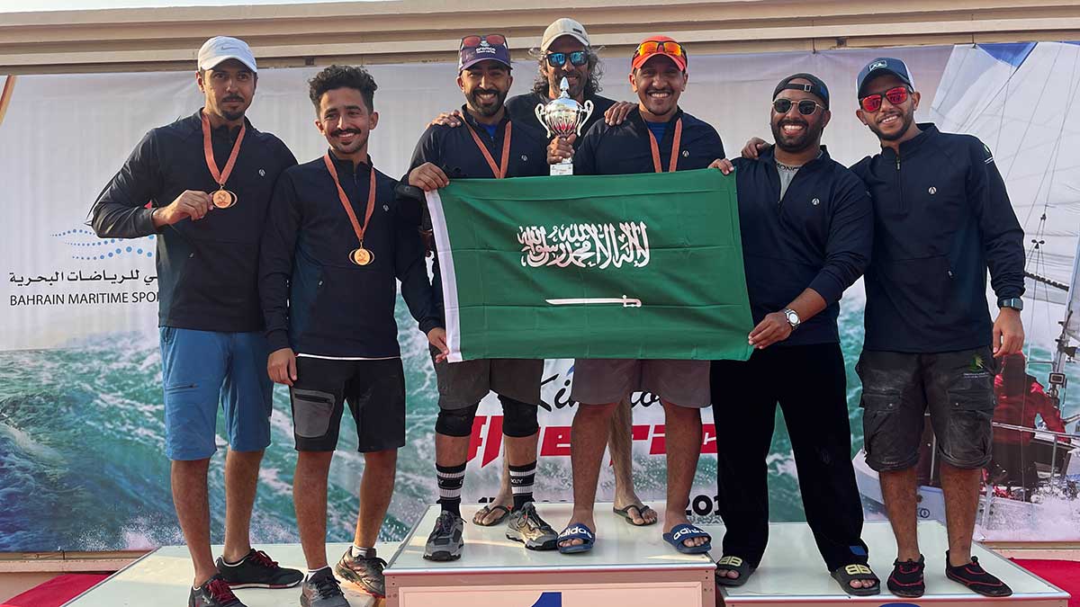 Saudi team breezes to fine finish at 20th Kingdom Fleet Race in Bahrain