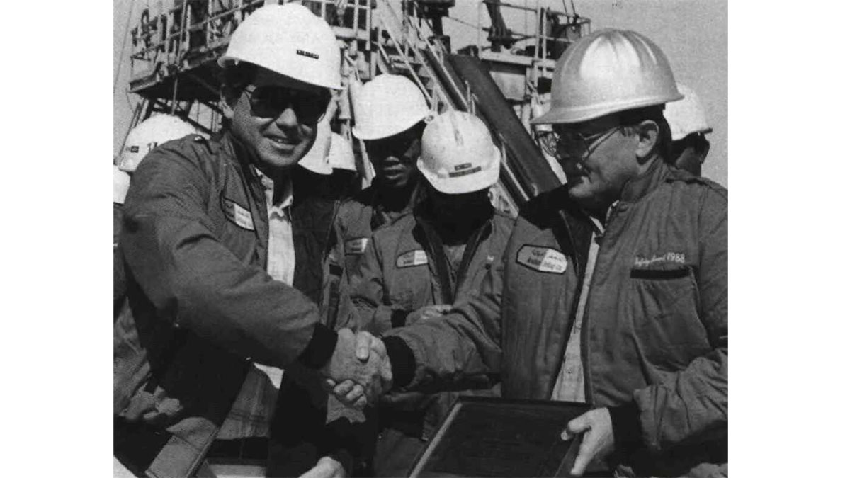 December 21 Aramco rig crew safety 1988