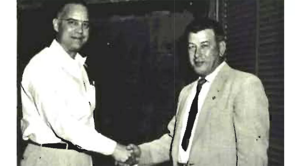 John Pokryska quick action saves lives at Aramco 1956