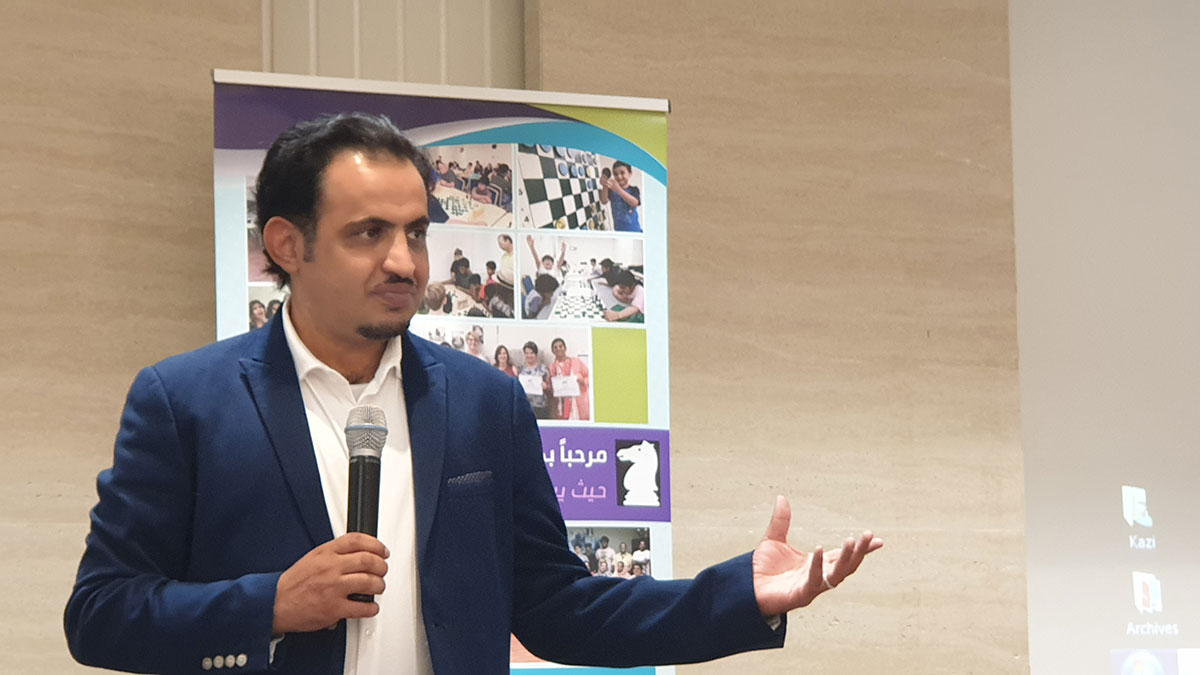 Dhahran Chess Group annual meeting and event 50th anniversary Toastmasters 2015 world champion Mohammed Al-Qahtani