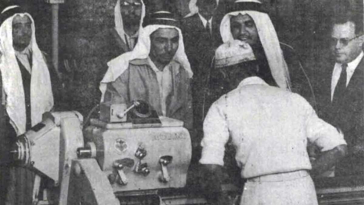 This Day in History (1952): Saudi students demonstrate trade skills