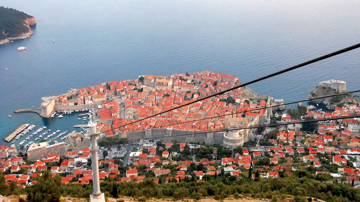 Dubrovnik Mount Srd Panorama_ Aramcon Travel Feature