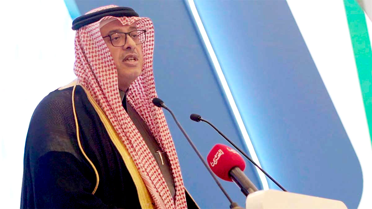 Aramco executive Vice President of Human Resources and Corporate Services Nabeel A. Al-Jama'