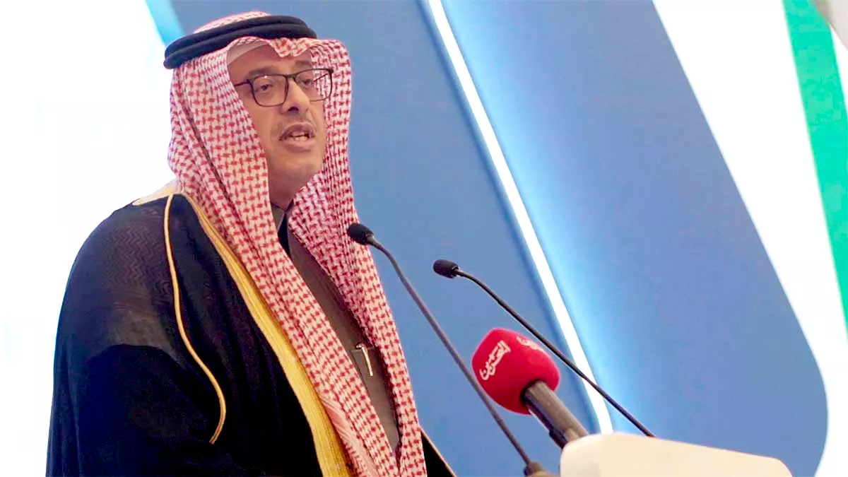 Aramco executive Vice President of Human Resources and Corporate Services Nabeel A. Al-Jama'