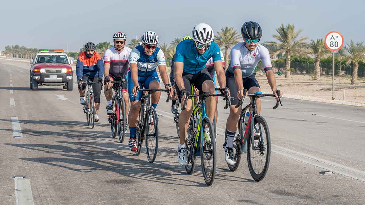 Sea Water Injection Department fitness campaign bicycle competition