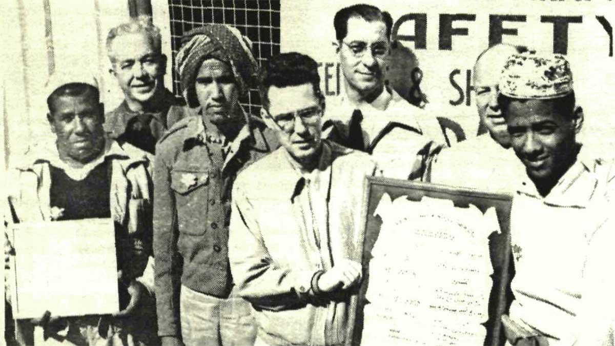 Aramco safety records set in January 1956