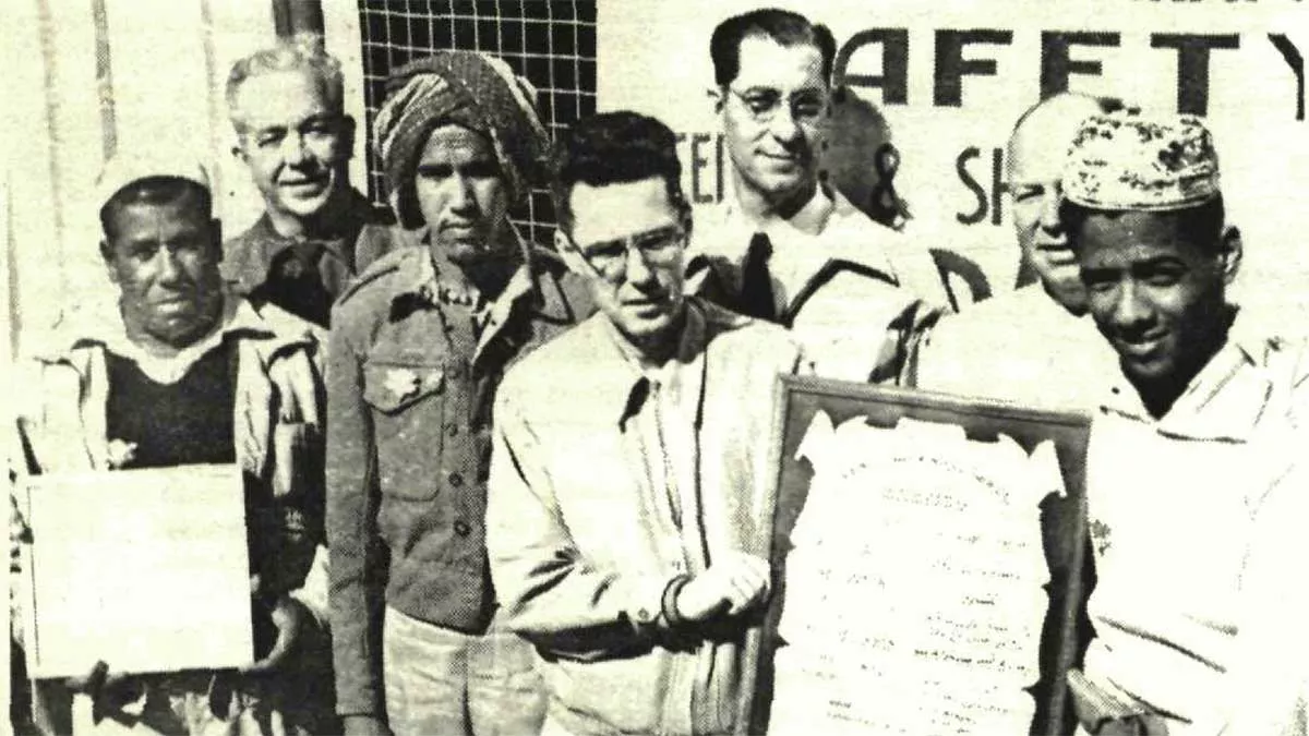 Aramco safety records set in January 1956