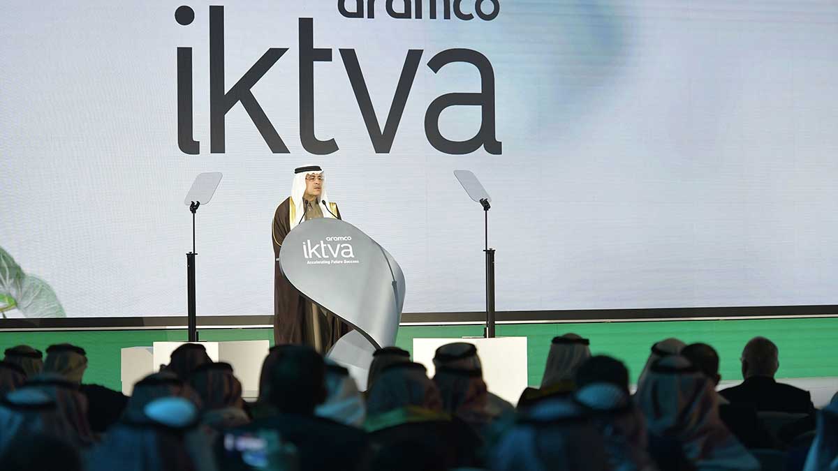 Aramco president and CEO addresses the 7th iktva Forum and Exhibition on Jan. 30 2023