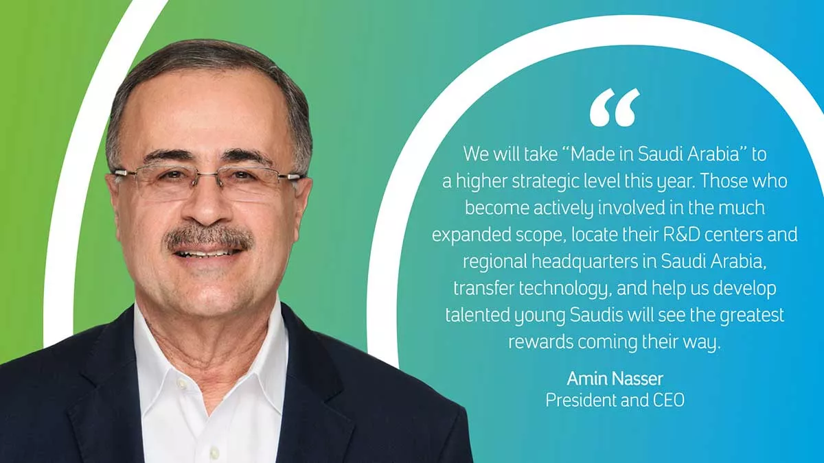 Aramco CEO Amin Nasser on iktva and the value chain improvement