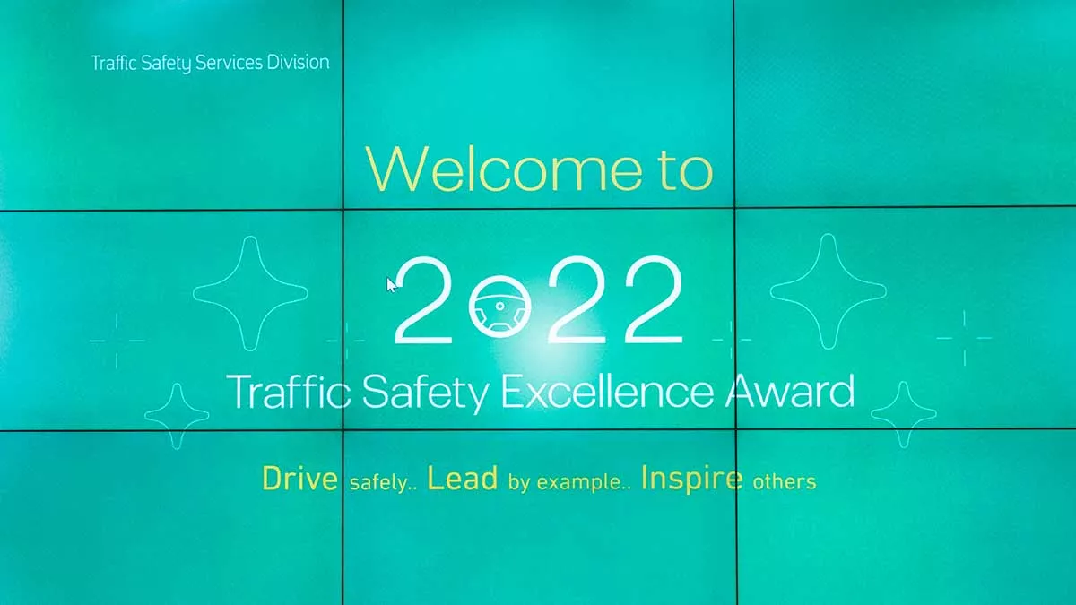 Aramco Traffic Safety Services Division welcomes winners to 2022 Traffic Safety Awards ceremony