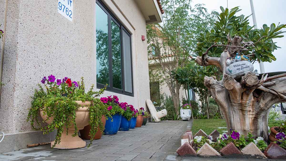 Sadia Shahid second place Dhahran best yard contest