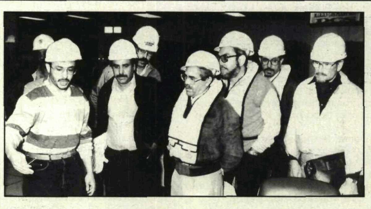 February 9 1994 EMSR safety numbers Ali I. Al Naimi Aramco CEO