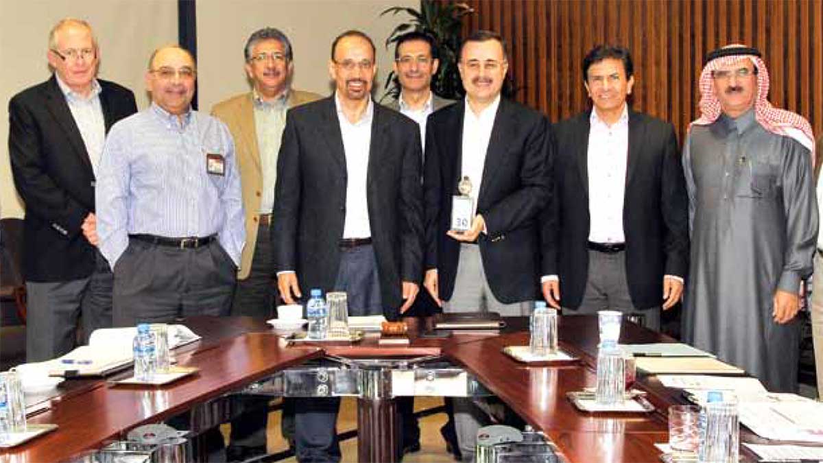 Feb. 15 2012 Amin Nasser years of service recognition
