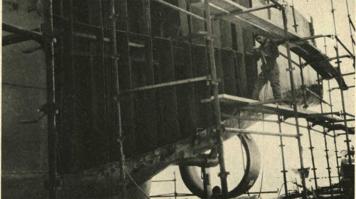 March 1979 dry dock repair in Ras tanura Aramco