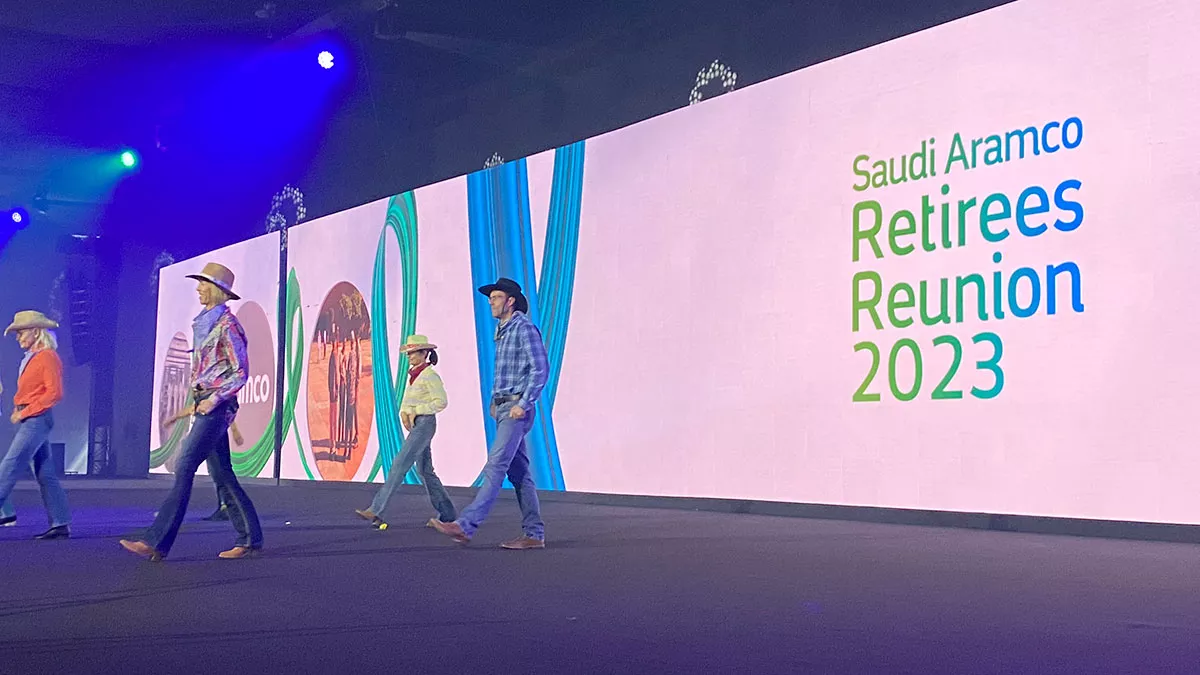 KSA Expat Reunion line dancing